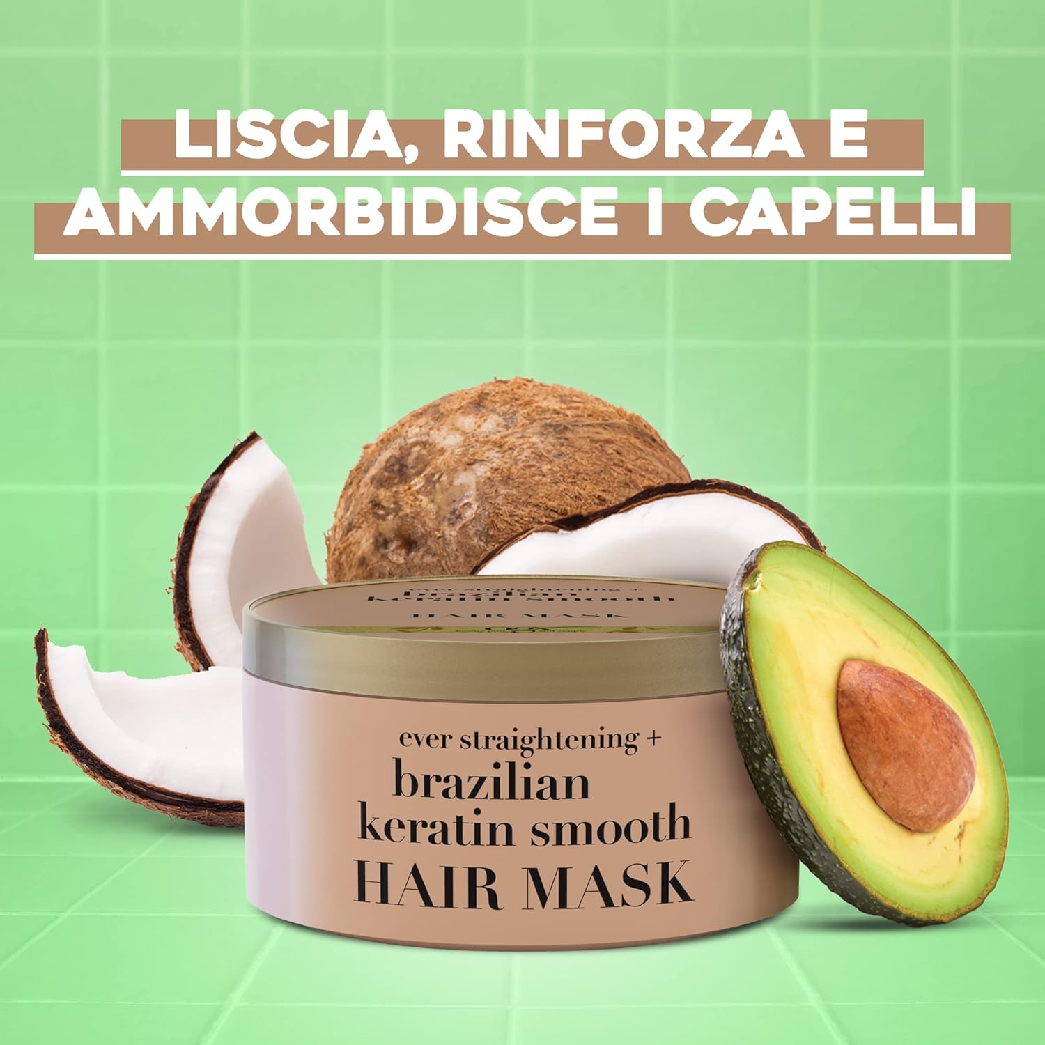Detalle 2 de OGX Maschera Ever Straightening 300 ml