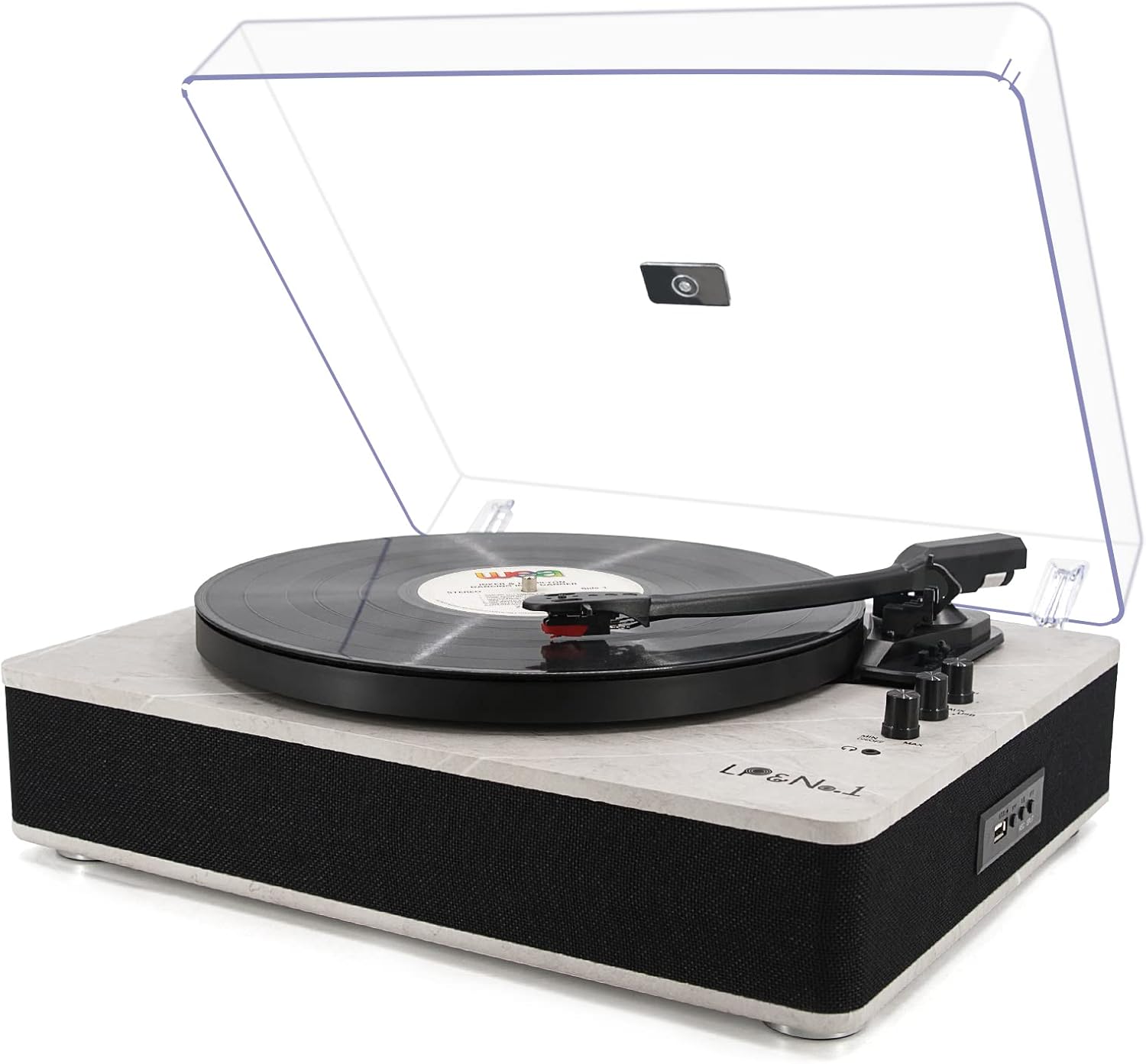 Thumbnail 6 de LP&NO.1 Record Player Turntable 3-Speed