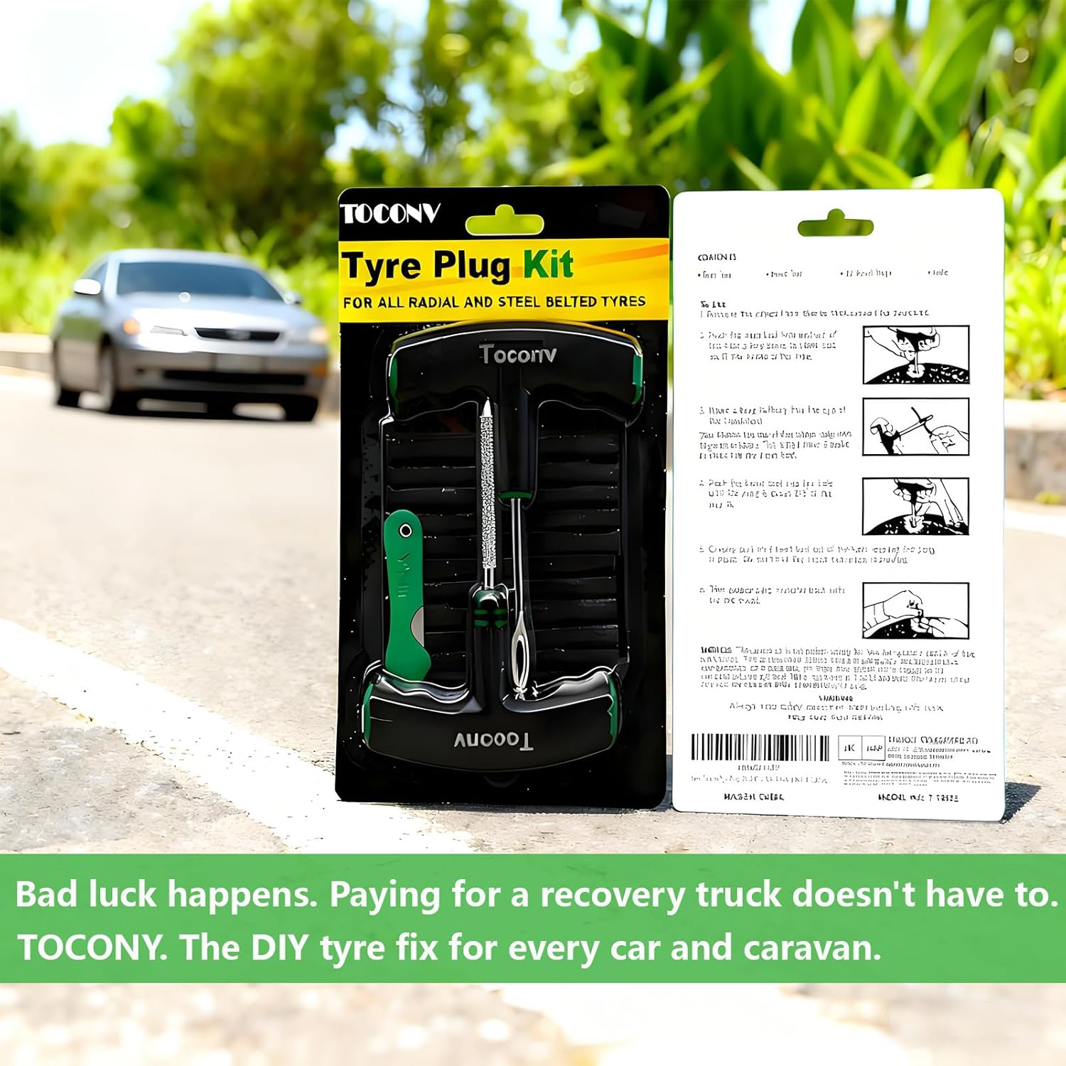 Thumbnail 3 de Tyre plug kit 13PCS Toconv