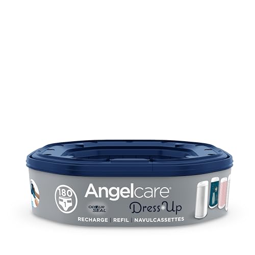Angelcare Dress Up - Recharge Octogonale pour Poubelle à Couches (Lot 1)