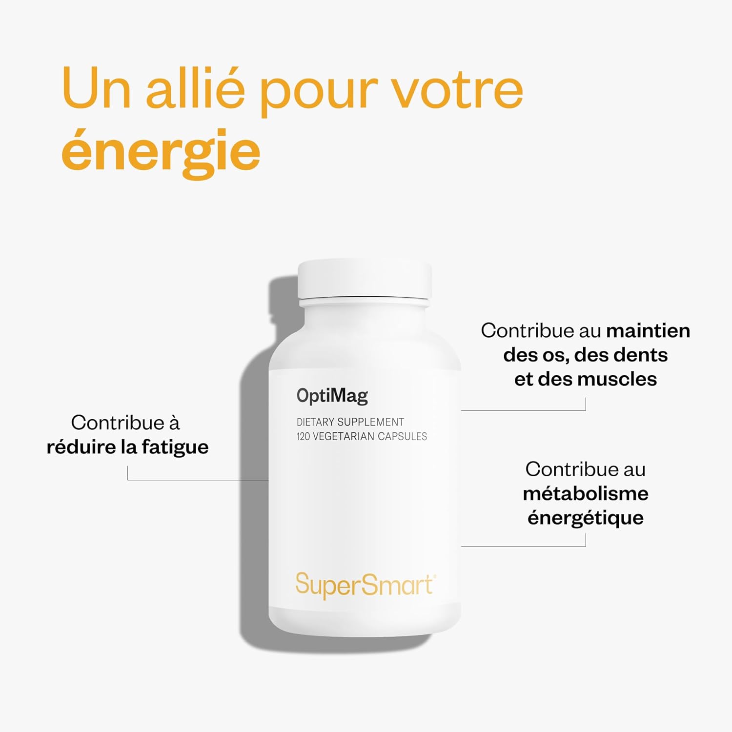 Thumbnail 2 de Optimag — 8 formes de magnésium d’exception, absorption élevée et sans désagréments intestinaux