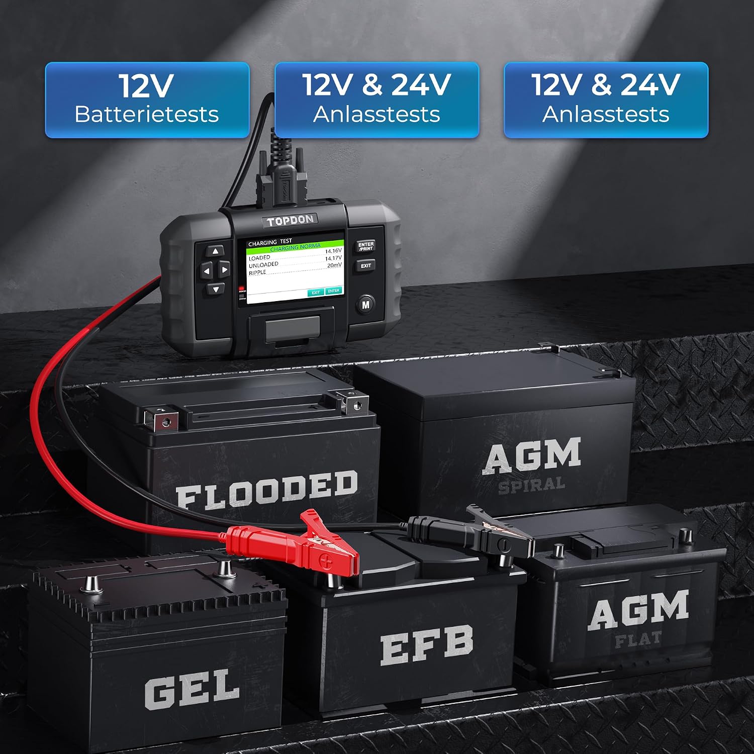 Thumbnail 2 de TOPDON BT600 Batterietester 12V/24V