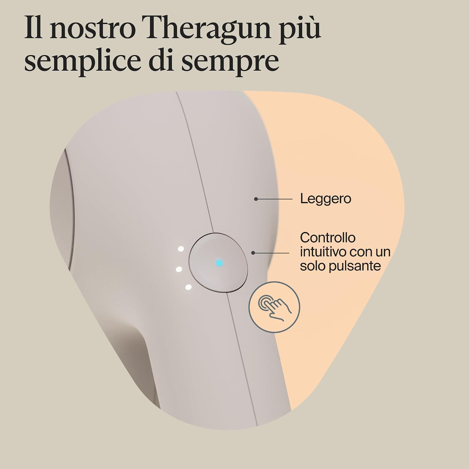 Thumbnail 3 de TheraGun Sollievo portatile a percussione massaggiante: massaggiatore personale leggero e facile da usare