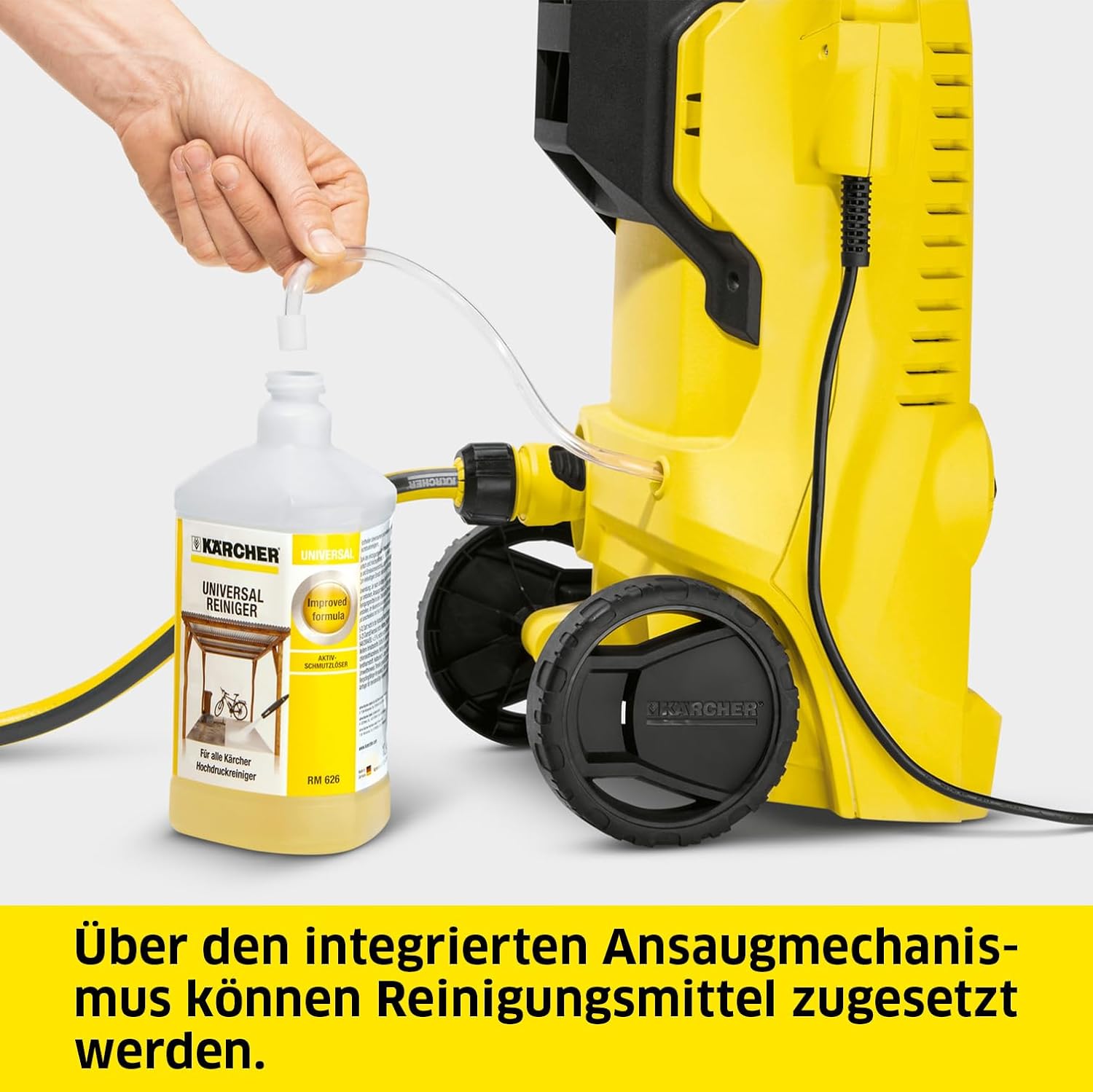 Detalle 2 de Kärcher Hochdruckreiniger K 2 Power Control mit App-Unterstützung – Gelb/Schwarz