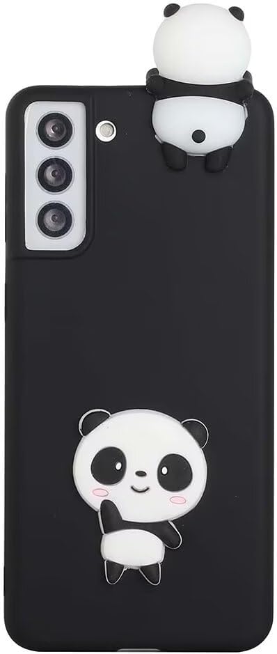 Detalle 2 de SEHEYA Panda Hülle für Samsung Galaxy A36 5G – Silikon Smartphone-Hülle mit 3D Panda Motiv