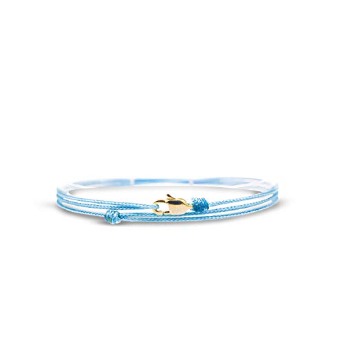 Detalle de Made by Nami Bracciale Sottile Da Uomo e Donna con Chiusura a Clip: Minimalista, Regolabile e 100% Impermeabile