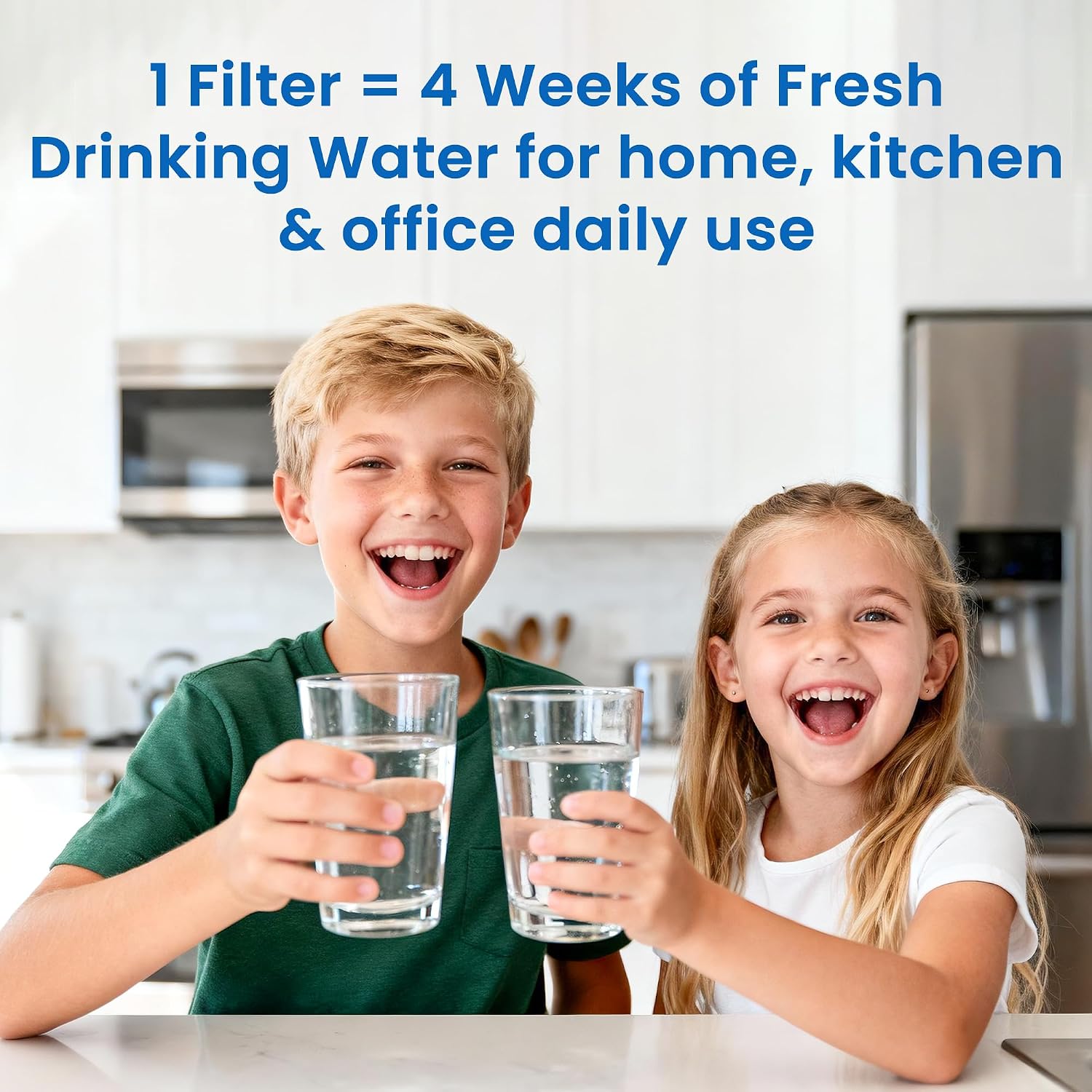 Detalle 1 de Watus WATUS-12 Water Filter Cartridges, 12-Pack for BRITA Maxtra+ and Maxtra