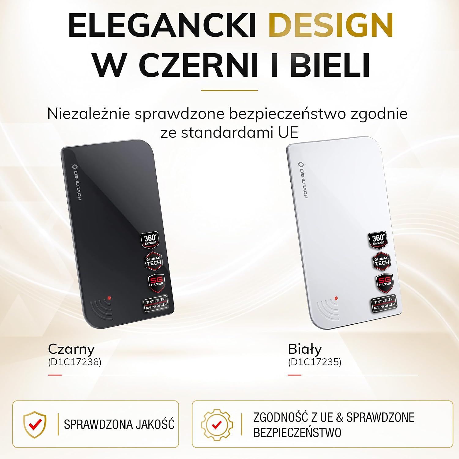 Thumbnail 4 de Oehlbach Scope Vision 5G – pokojowa antena DVB-T2 ze wzmacniaczem i filtrem LTE/5G