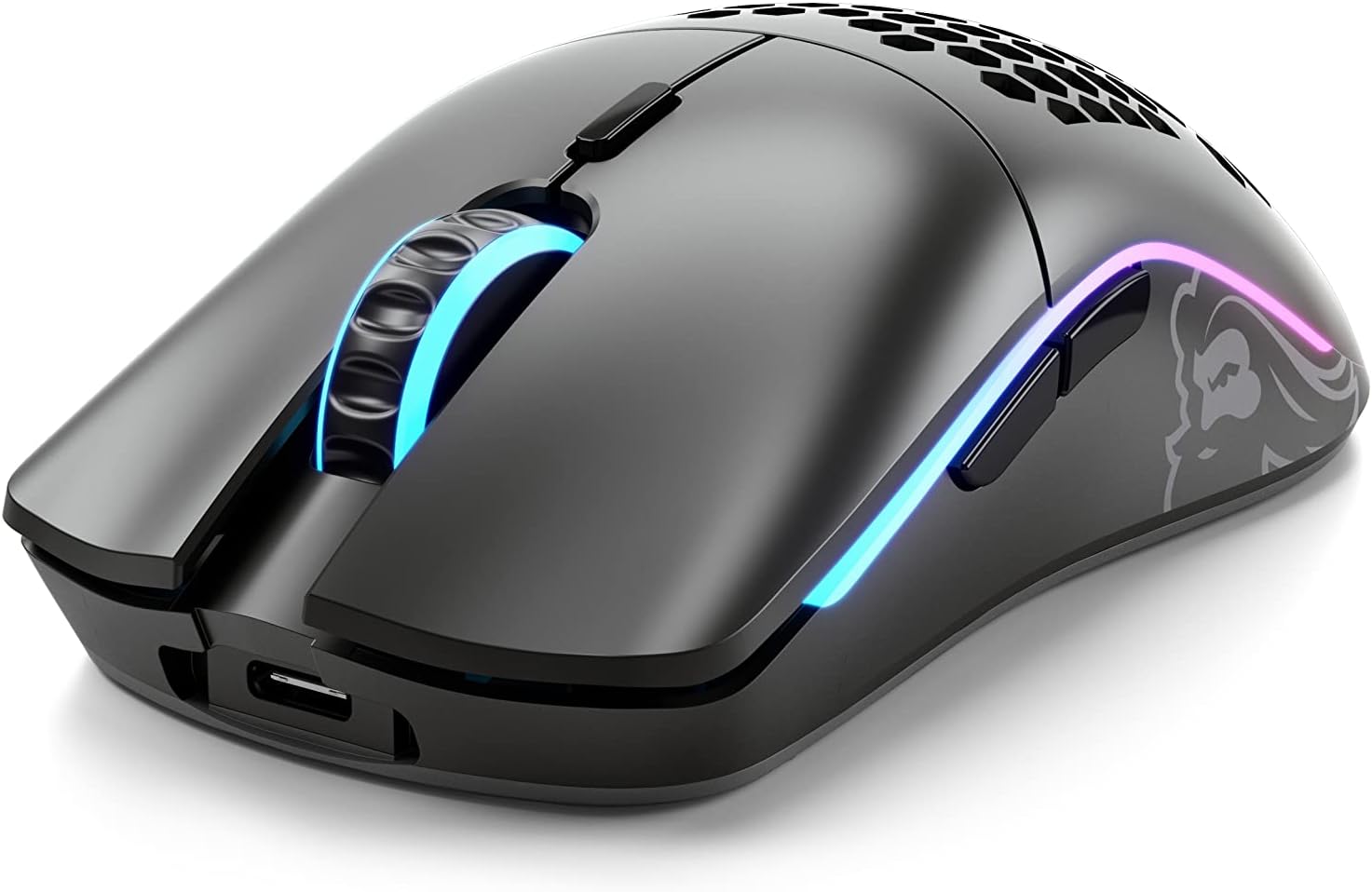 Thumbnail 1 de GLORIOUS Model O Minus Wireless 小型軽量ゲーミングマウス 2.4GHz・ハニカムデザイン・最大19,000DPI