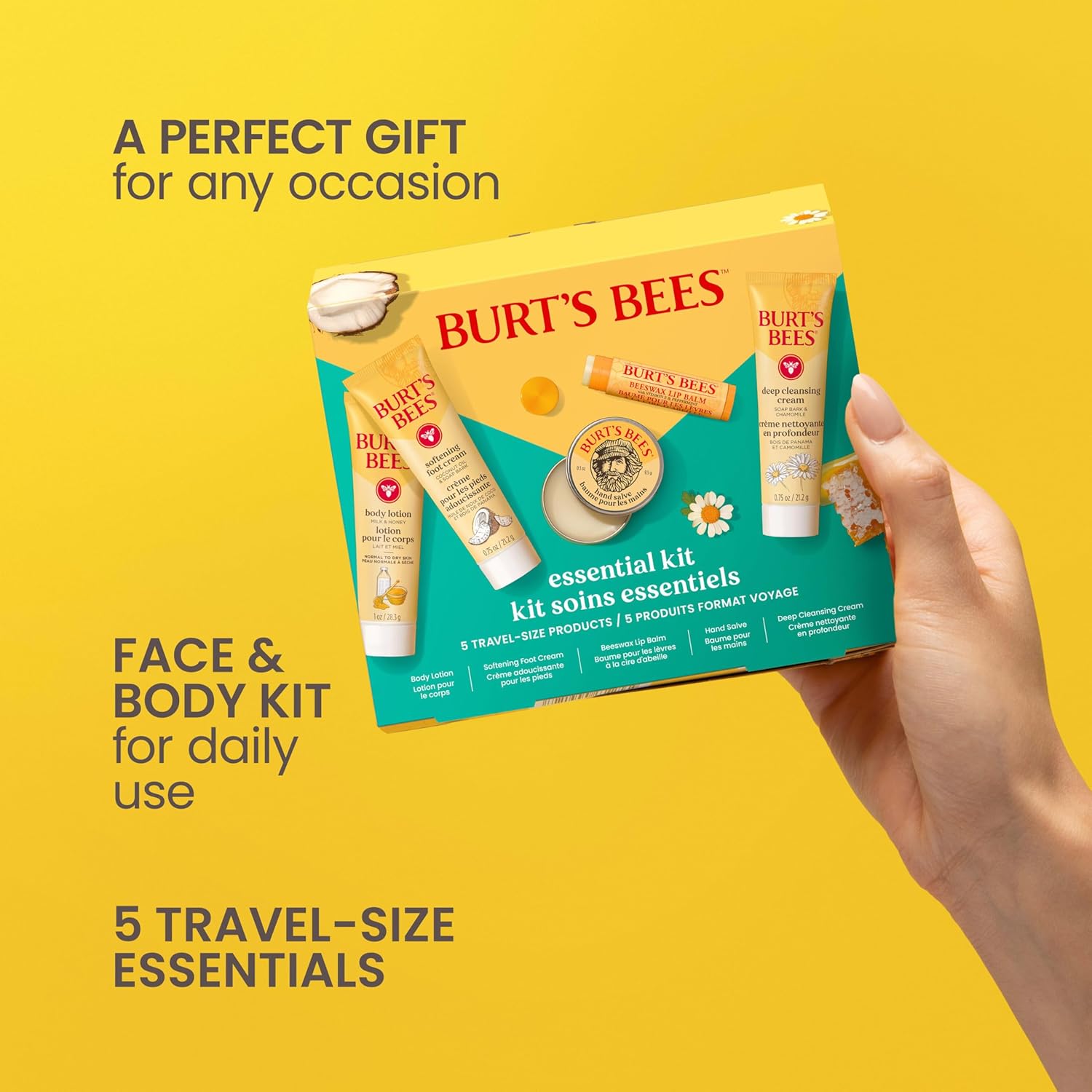 Thumbnail 3 de Burt's Bees Essentials Everyday Set 5-piece travel kit 🛍