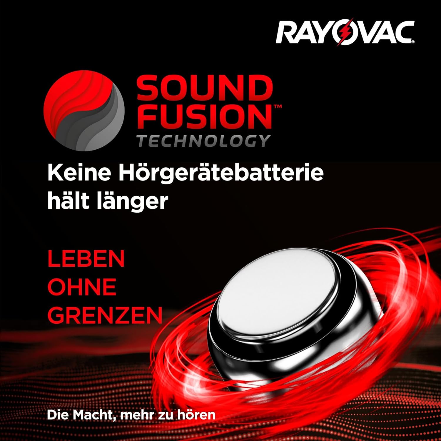 Detalle de Rayovac Extra 312 Hörgerätbatterien – 80 Zink-Luft, Sound Fusion Technologie, 10 Blister