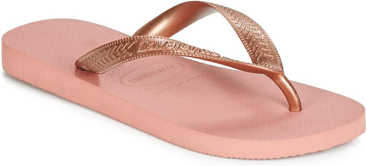 Detalle de Havaianas Brasil Logo infradito iconiche con suola antiscivolo, unisex adulti