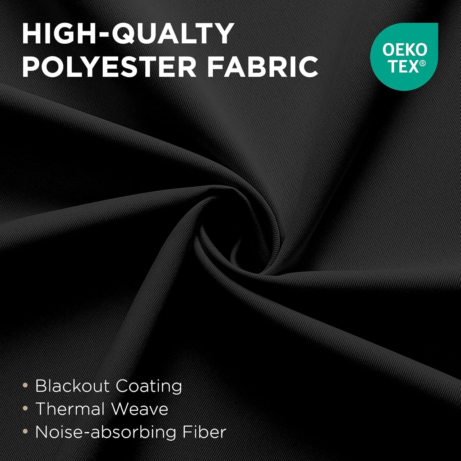 Thumbnail 1 de Joydeco Blackout Patio Sliding Door Curtains 100x84 in 🏡