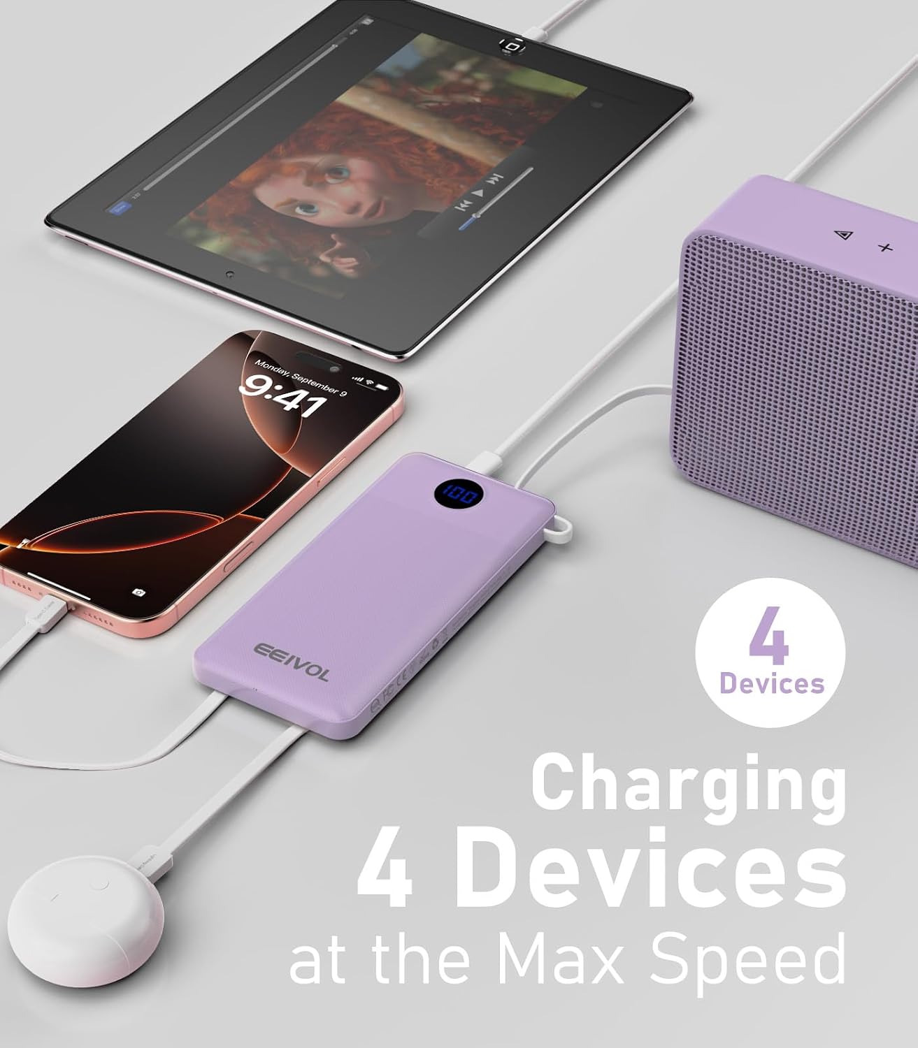 Detalle de Portable charger 10,000mAh