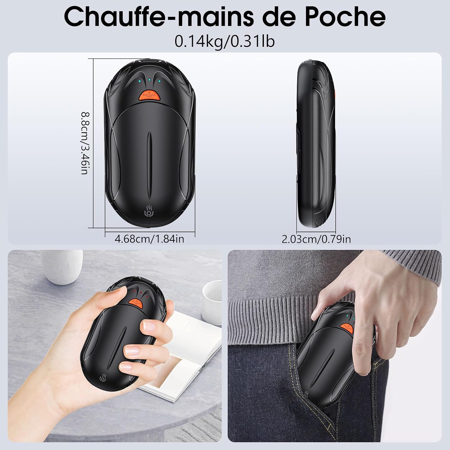 Thumbnail 4 de OUTJUT Chauffe-mains 6000mAh
