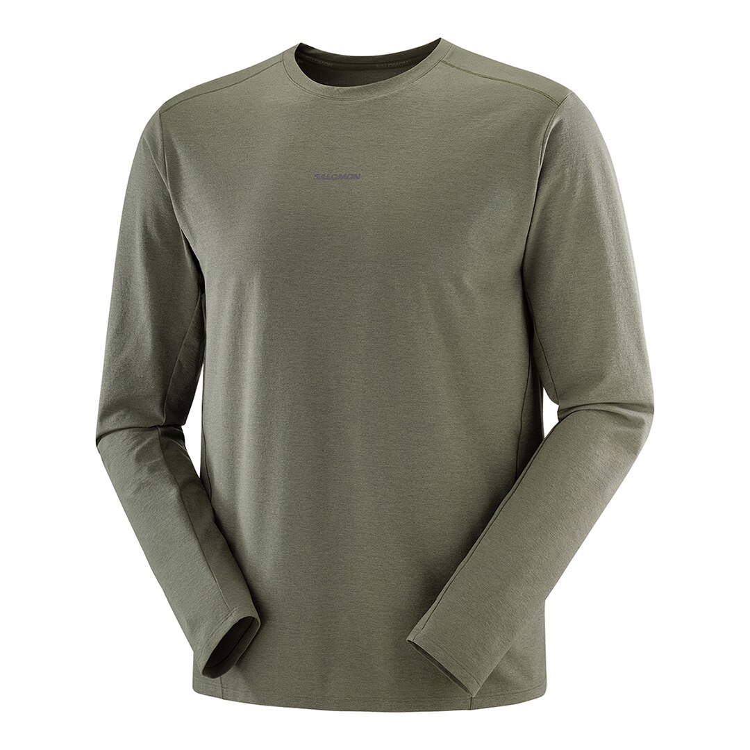 Thumbnail 3 de Salomon TRACKLINE LS TEE M camiseta manga larga hombre 🎽