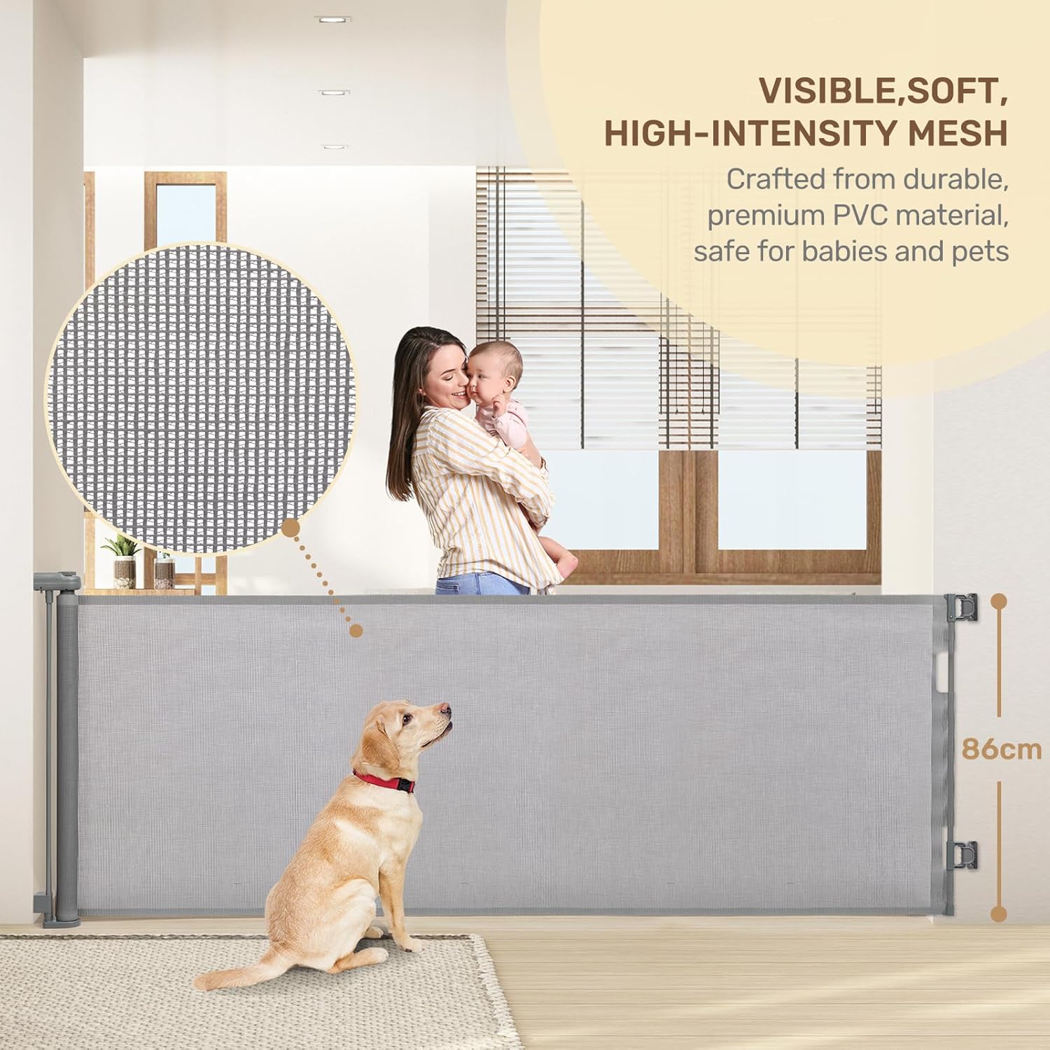 Thumbnail 2 de HollyHOME Treppenschutzgitter 300 cm