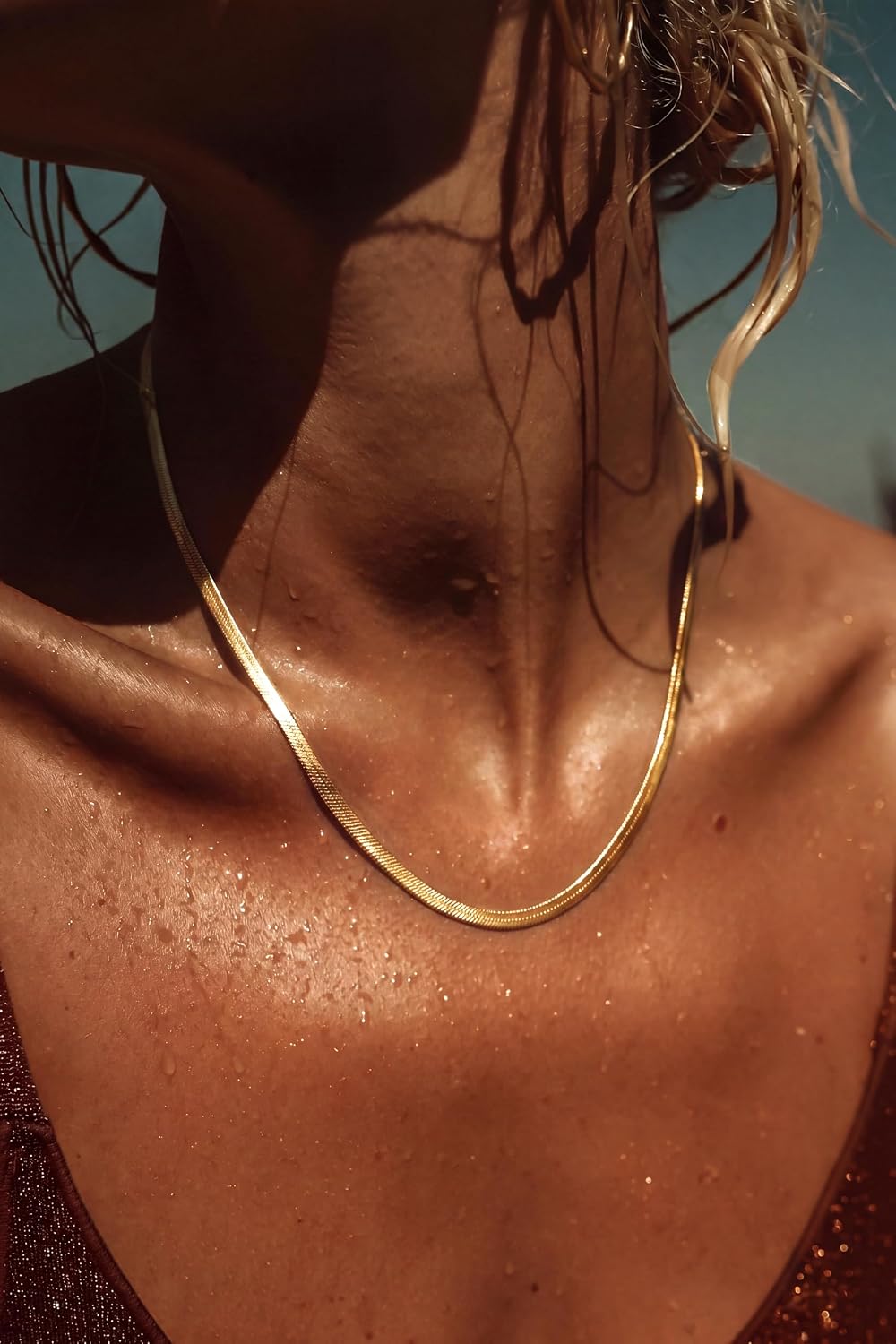 Detalle 2 de DEARMAY Herringbone Necklace, 3mm