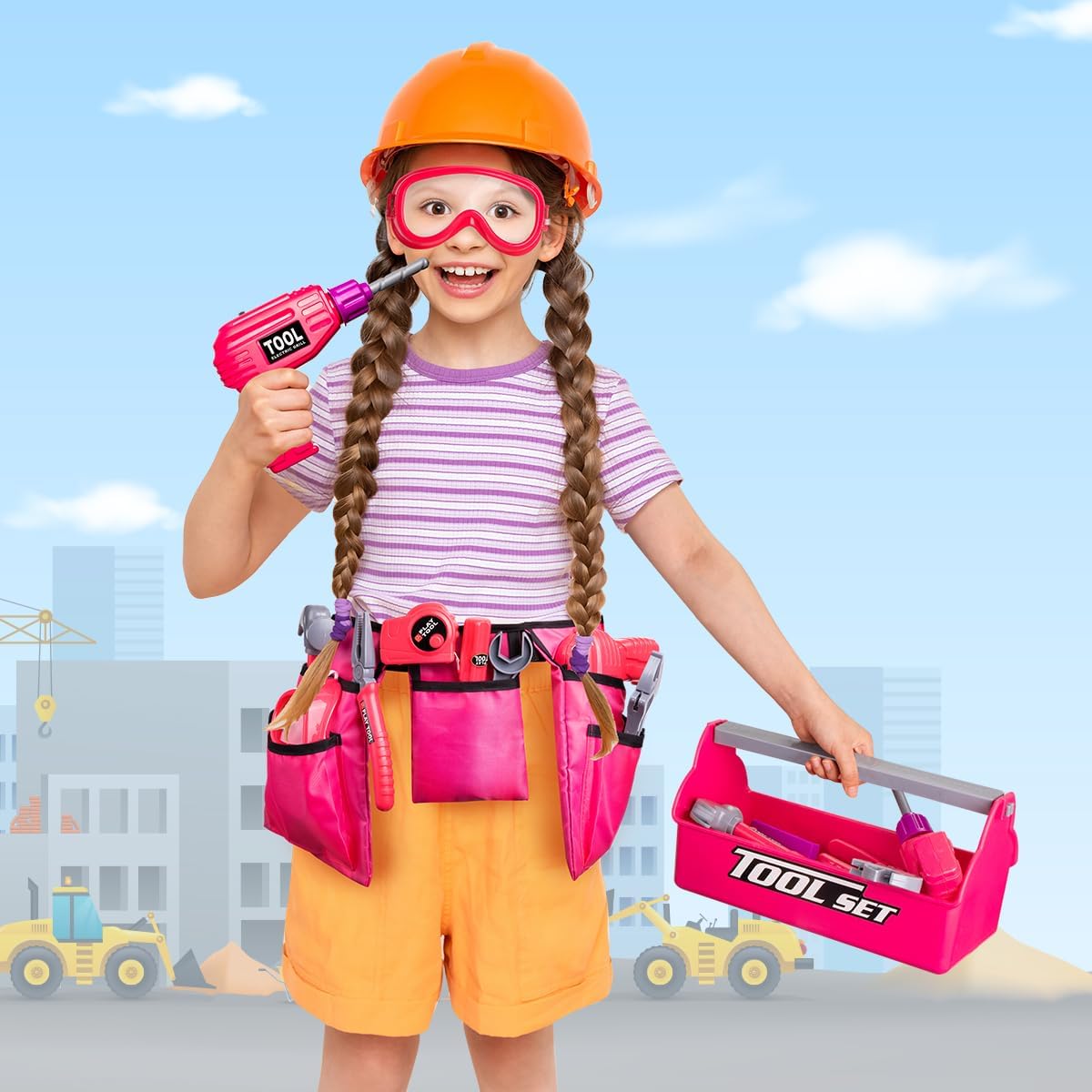 Thumbnail 2 de LOYO Kids Tool Set 30-piece pretend play tools