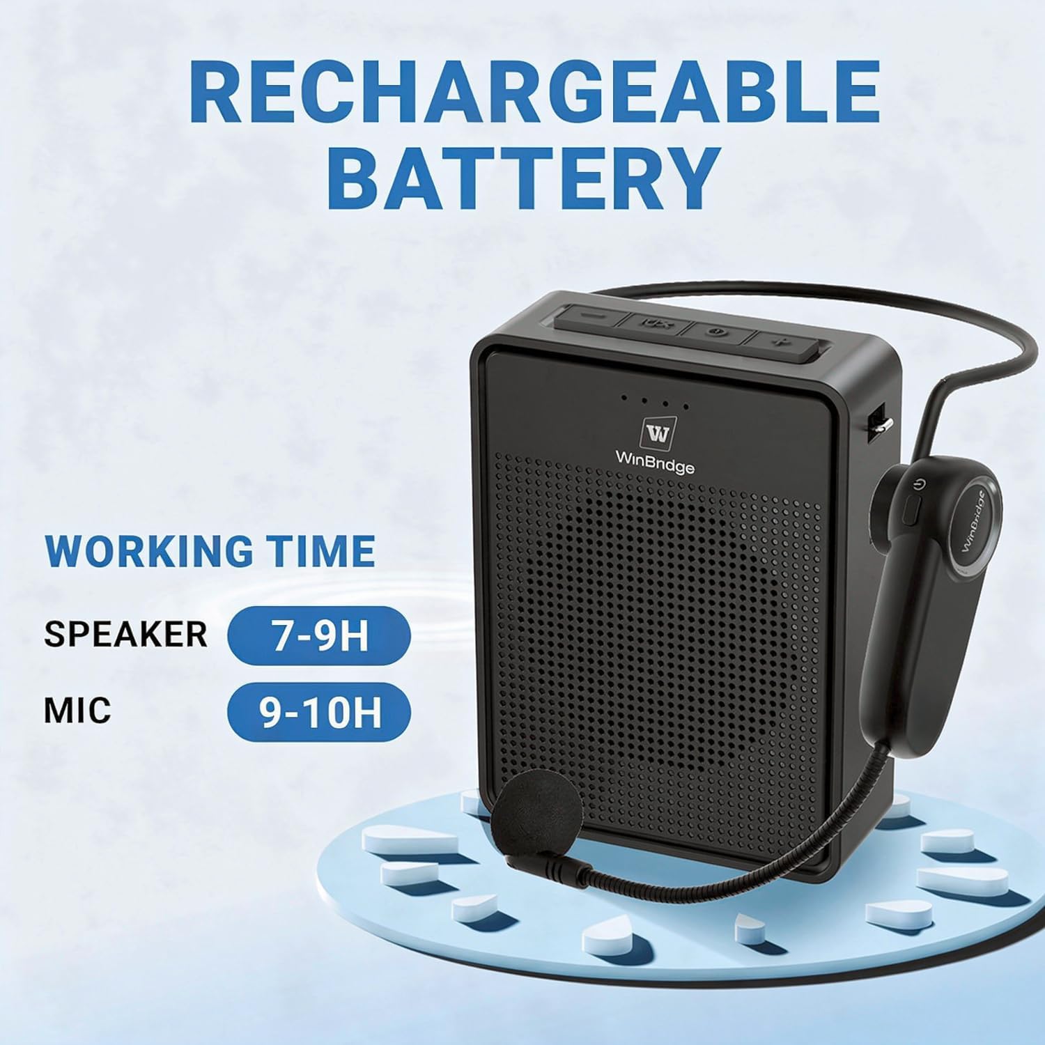 Thumbnail 5 de ResponseBridge R002 Wireless Voice Amplifier, 15 W with Bluetooth and USB