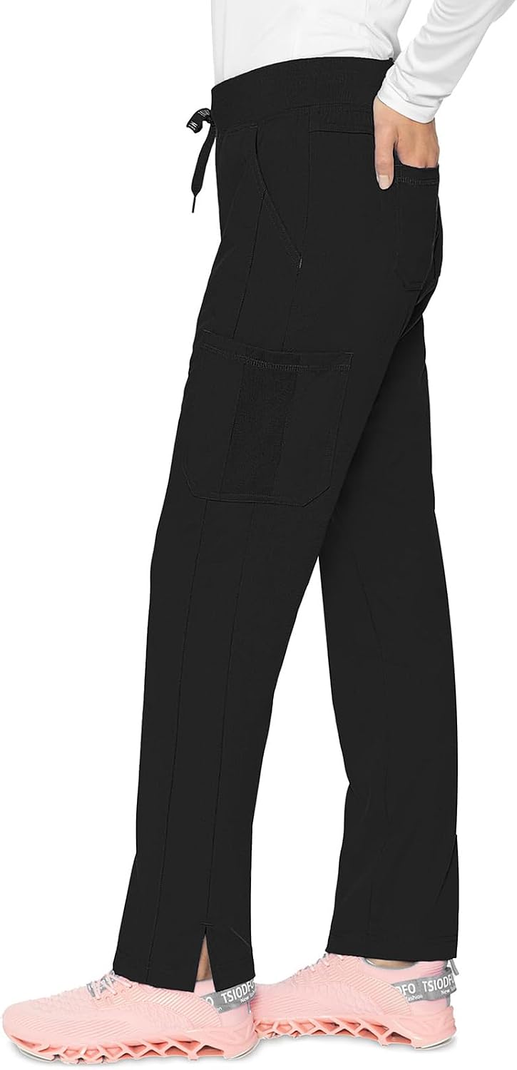 Detalle 1 de Med Couture MC7725 Touch Scrub Pants for Women, 6 Pockets, Mid-Rise Yoga Waist