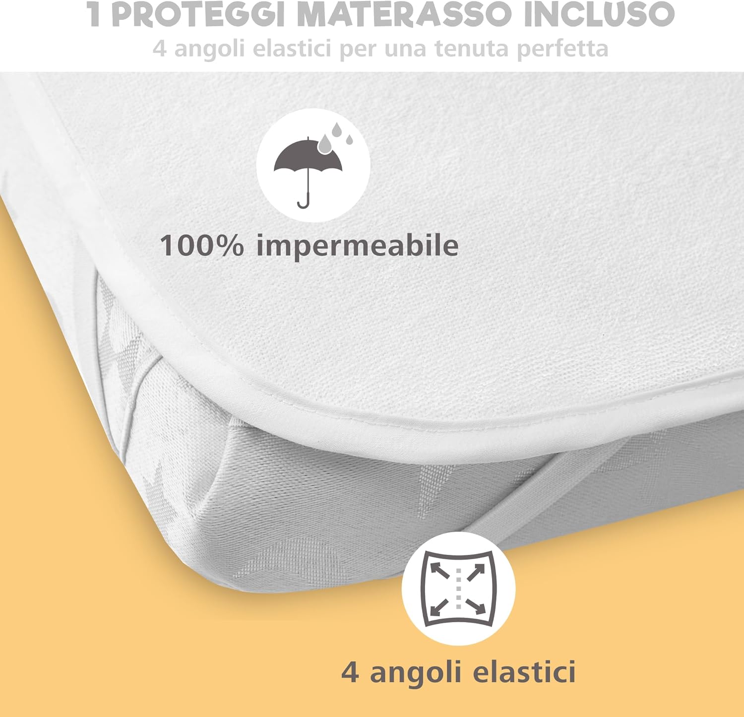 Thumbnail 3 de Lenzuola Next To Me 3-in-1 55x90