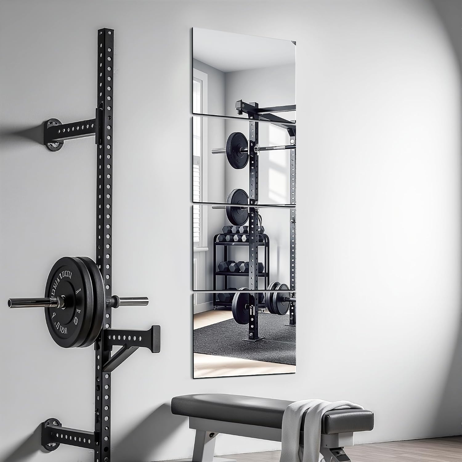 Thumbnail 6 de Delma Home Gym Mirror 54 x 30 Inches