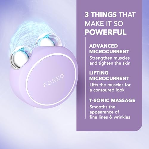 Detalle de FOREO BEAR 2 go — appareil micro courants visage liftant et tonifiant de voyage