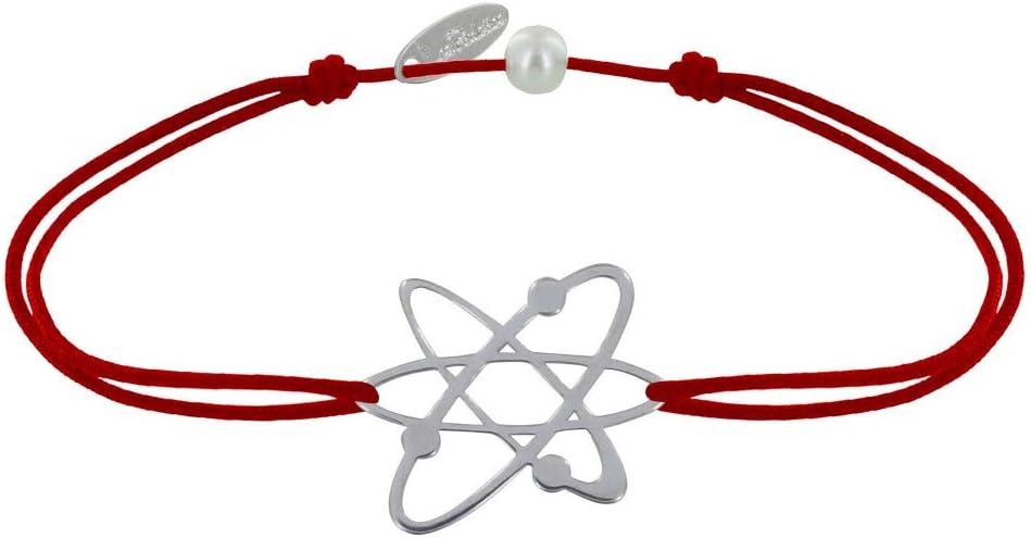 Thumbnail 4 de LES POULETTES BIJOUX bracciale in argento 925 con medaglia e collegamento Atomo