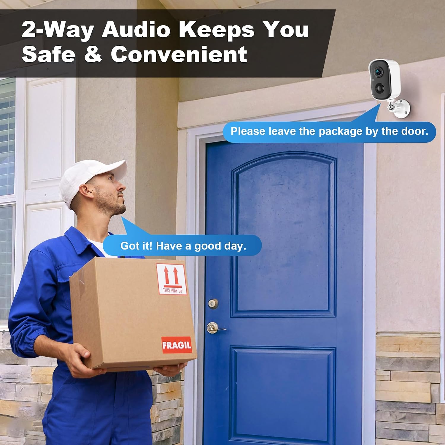 Thumbnail 5 de RADCLO 2K Wireless Outdoor Security Camera — 2K CCTV