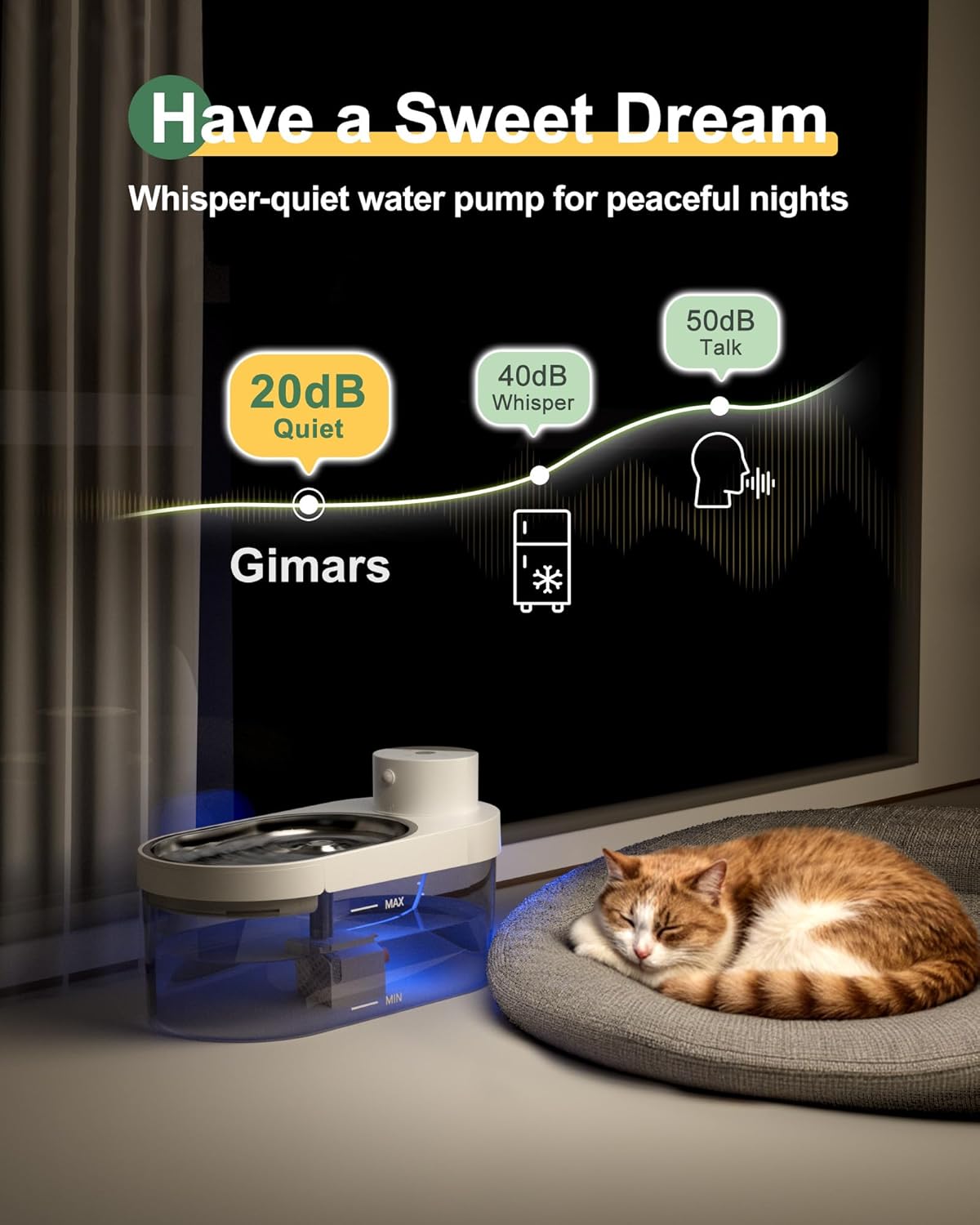 Thumbnail 6 de Gimars 4L Fuente para Gatos Sin Cable