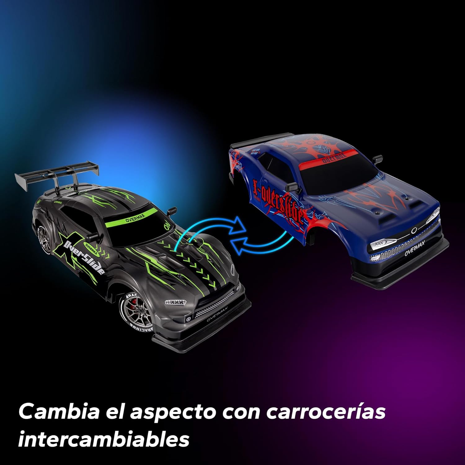 Thumbnail 4 de Overmax X-OVERSLIDE coche RC 1:16 20 km/h