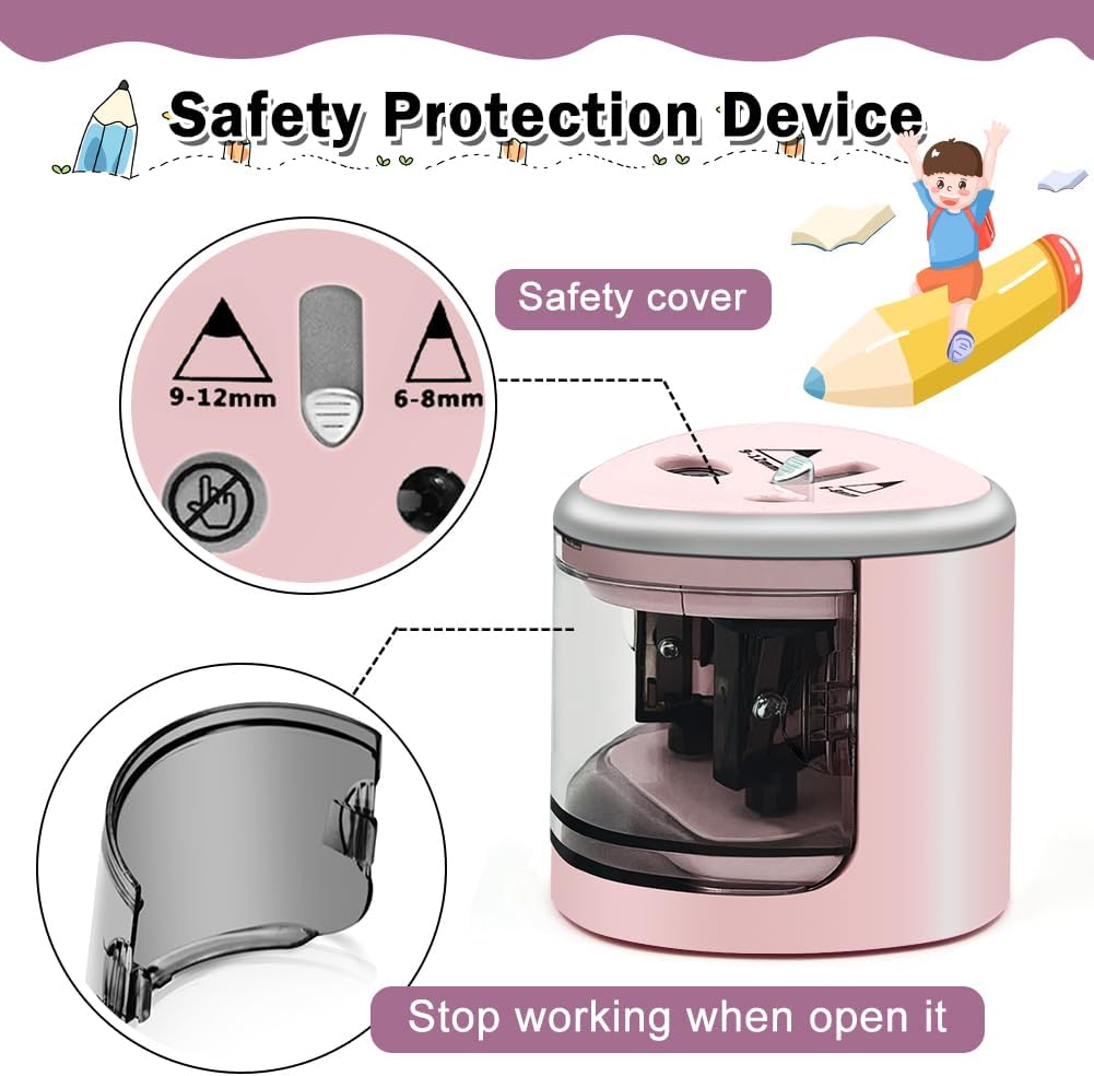 Thumbnail 2 de Elektrischer Bleistiftspitzer 5 Sekunden ✏️