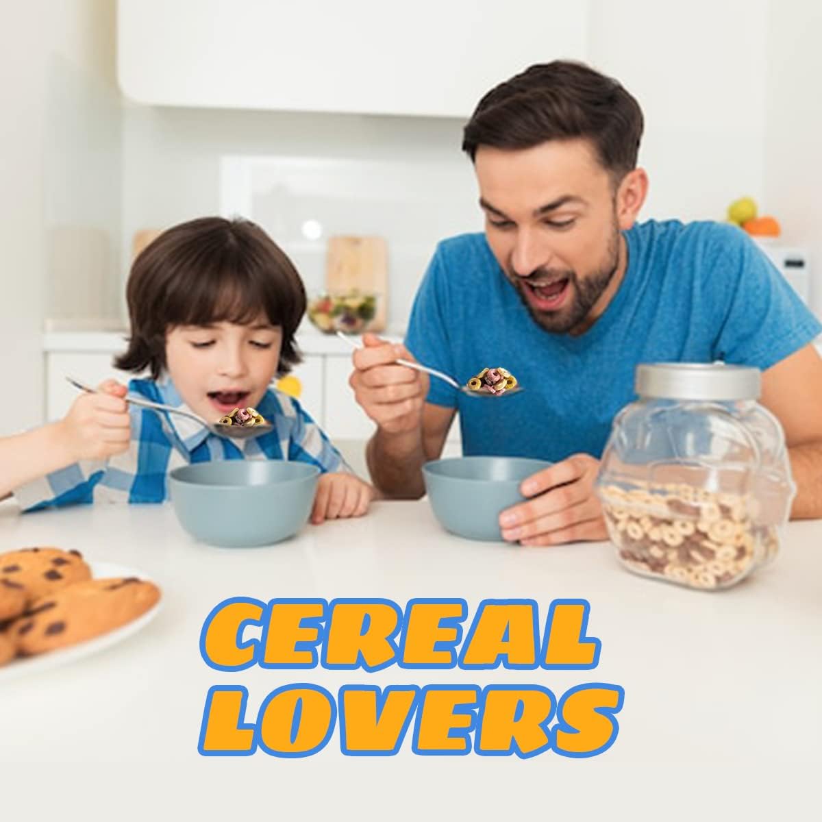 Detalle de Stainless Steel Cereal Spoon 7.99-Inch
