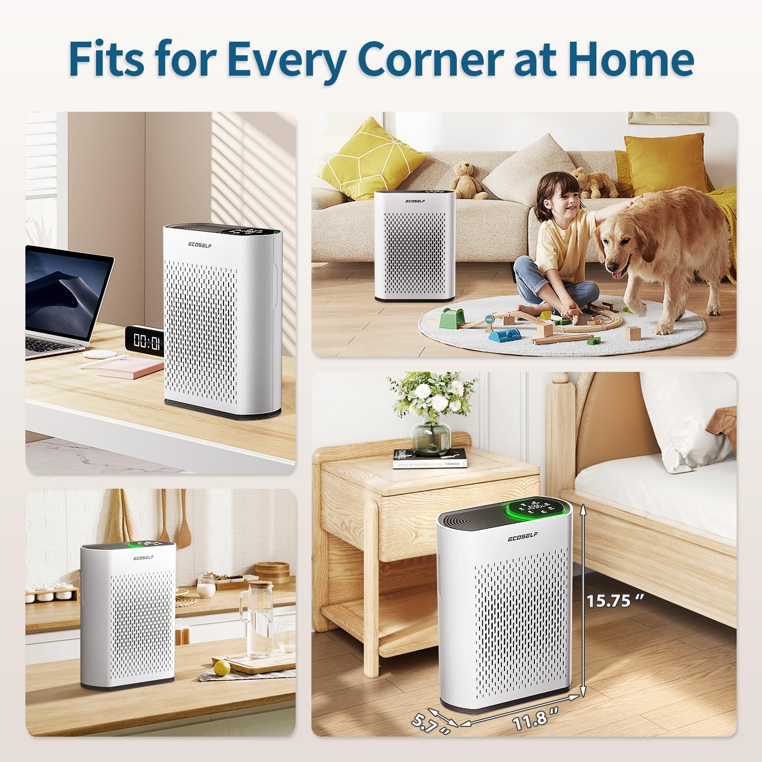 Thumbnail 5 de HAP602 Air Purifier 2,400 ft² in 30 Min