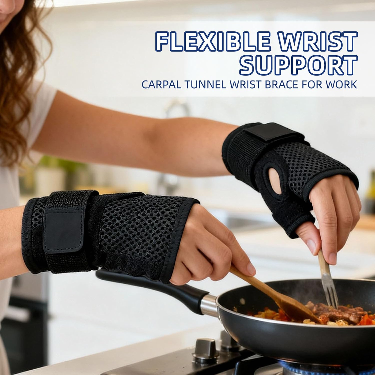 Thumbnail 6 de Bagtopia Thumb Splint Support Brace for Arthritis & Carpal Tunnel