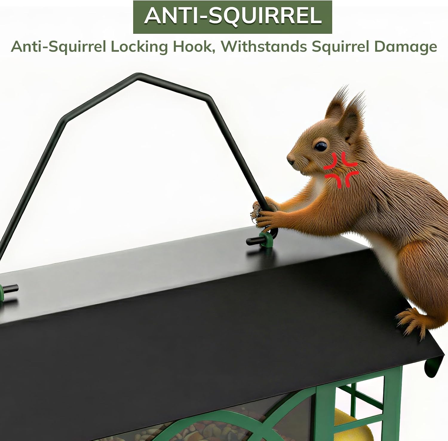 Thumbnail 4 de Metal Bird Feeder, 3.5 lb Capacity
