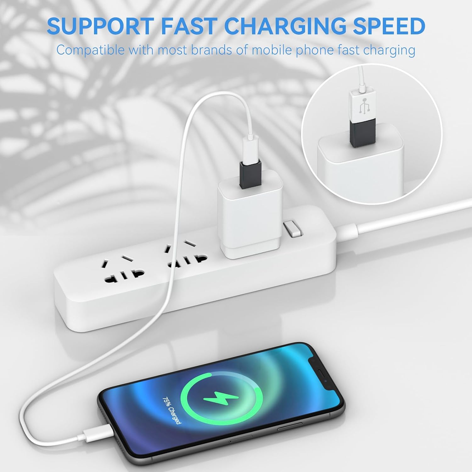 Detalle de Henrety 4-Pack USB C to USB adapters