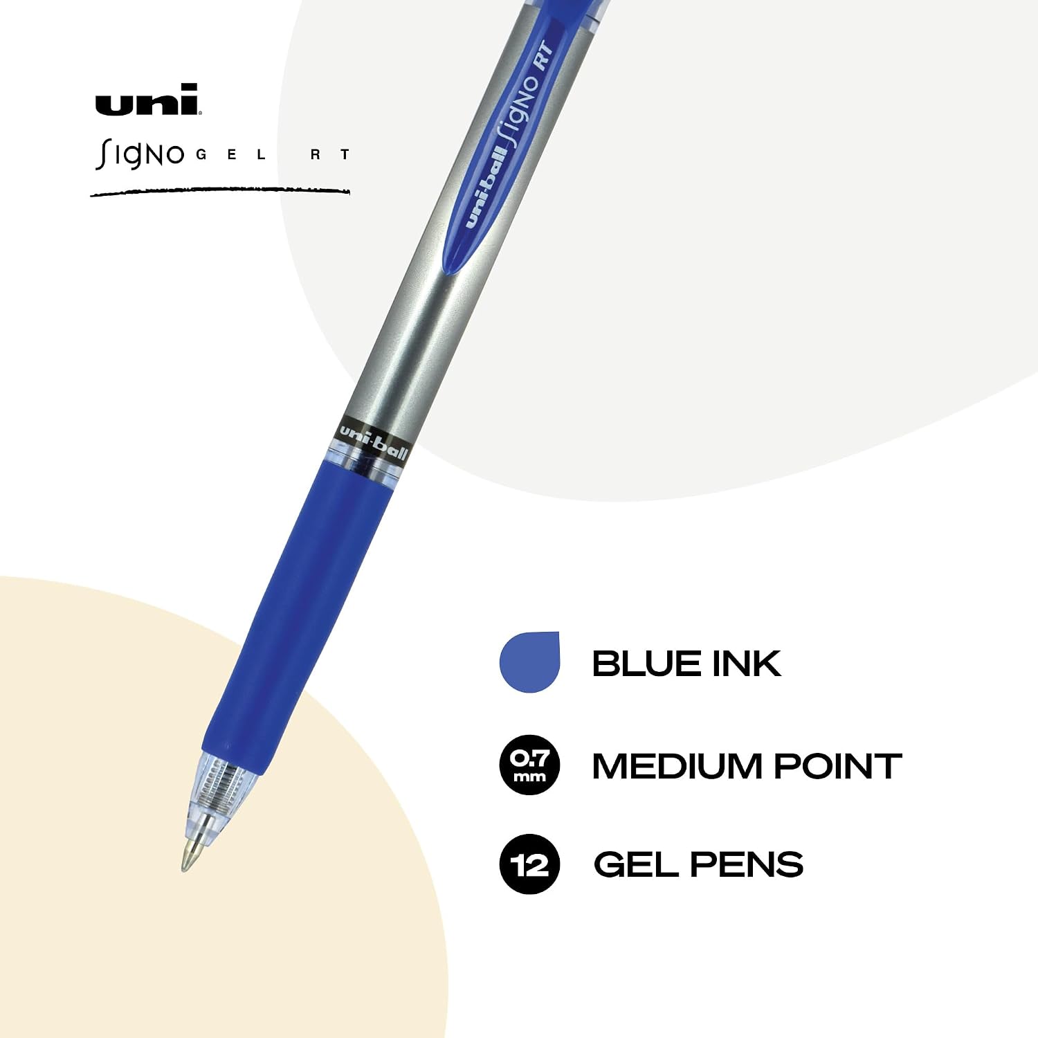 Thumbnail 2 de uniball Signo RT Gel Pens, 0.7mm