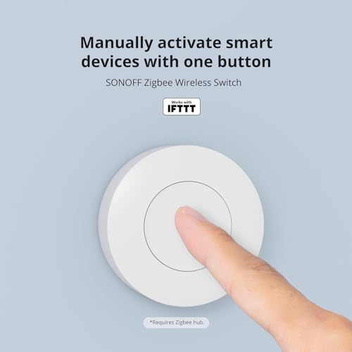 Thumbnail 1 de SONOFF SNZB-01P : Interrupteur sans Fil ZigBee 3.0 — bouton programmable et liaison de scène