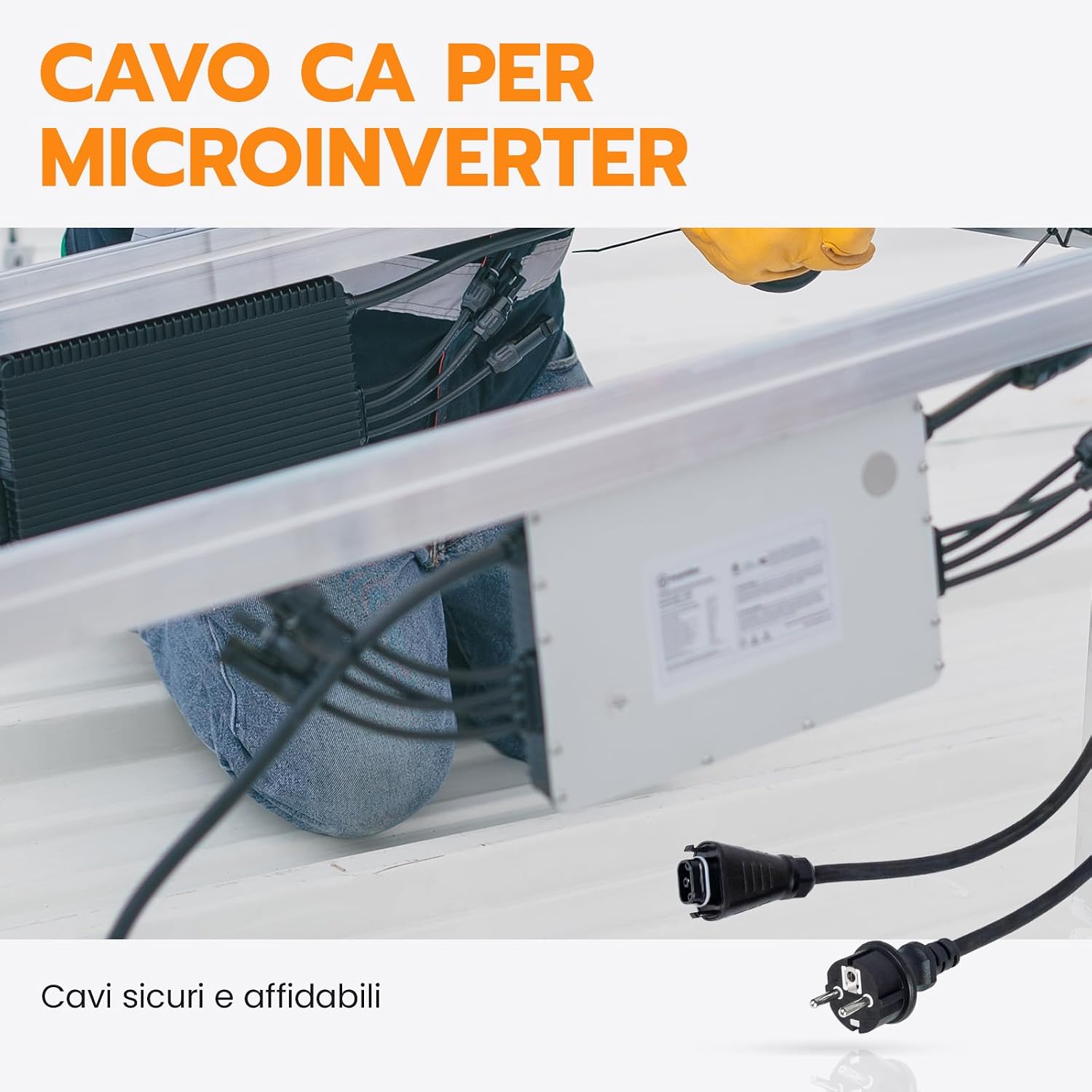Detalle 2 de WSPIHO BC05 AC Kabel 5 m 🔌