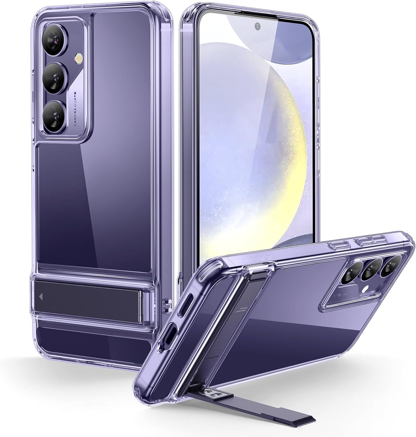 Detalle de ESR Coque avec béquille pour Samsung Galaxy S24 – protection militaire et support réglable