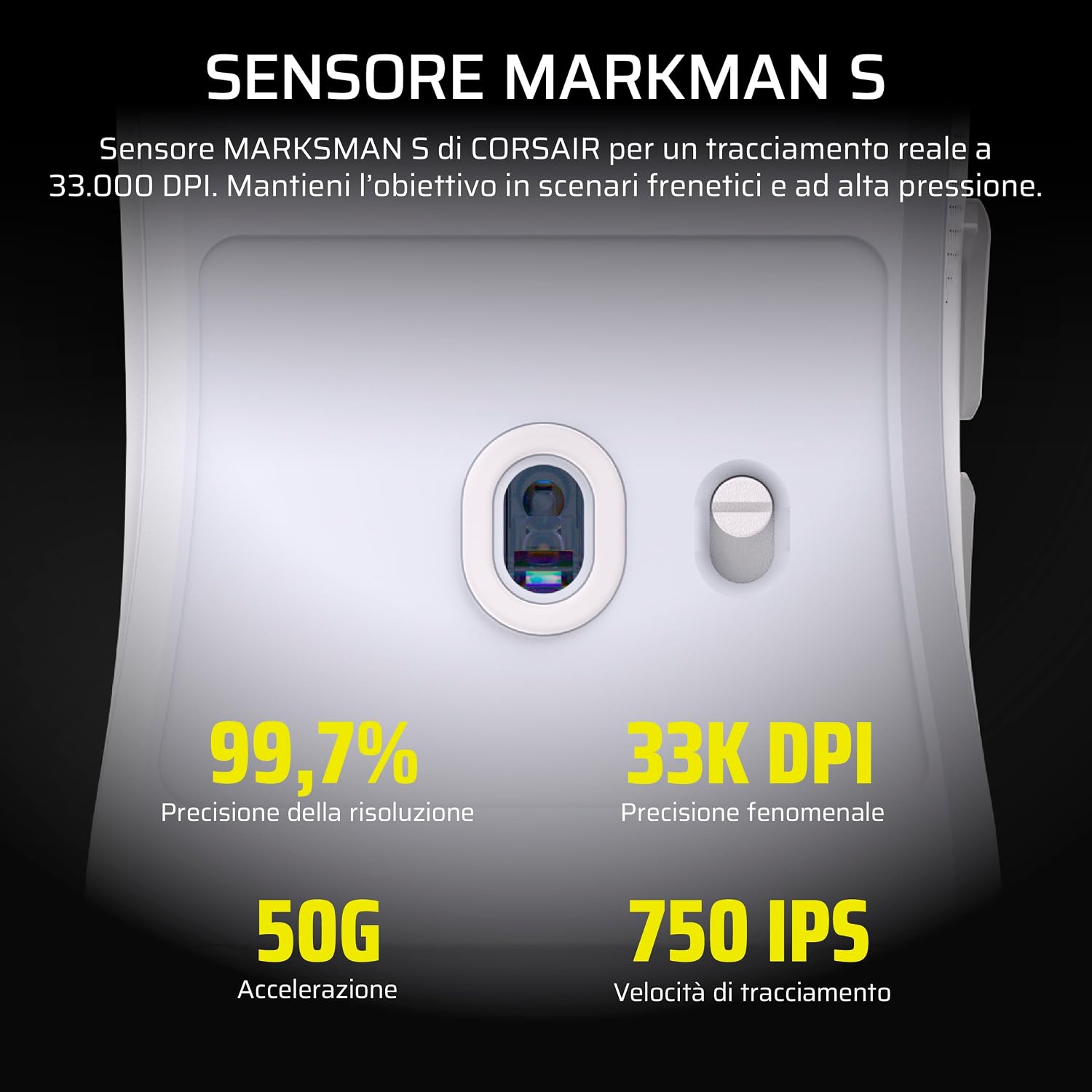 Thumbnail 5 de Corsair SABRE v2 PRO mouse gaming 36 g