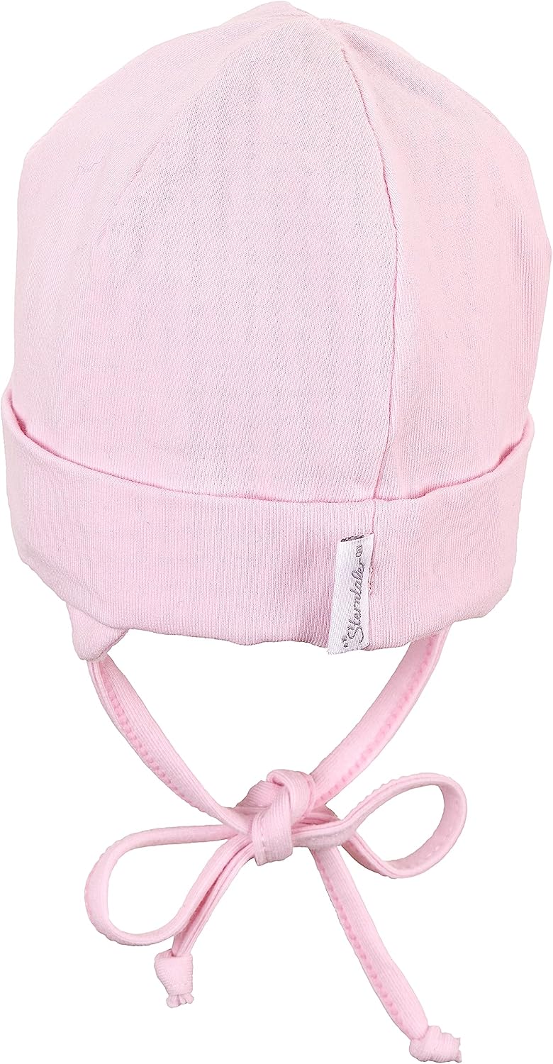 Thumbnail 3 de Sterntaler Berretto con nastrini, Rosa, 35 – per neonati da 1 a 2 mesi