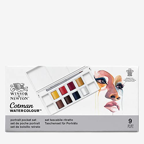 Detalle 2 de Set de 8 demi-godets Winsor & Newton Cotman
