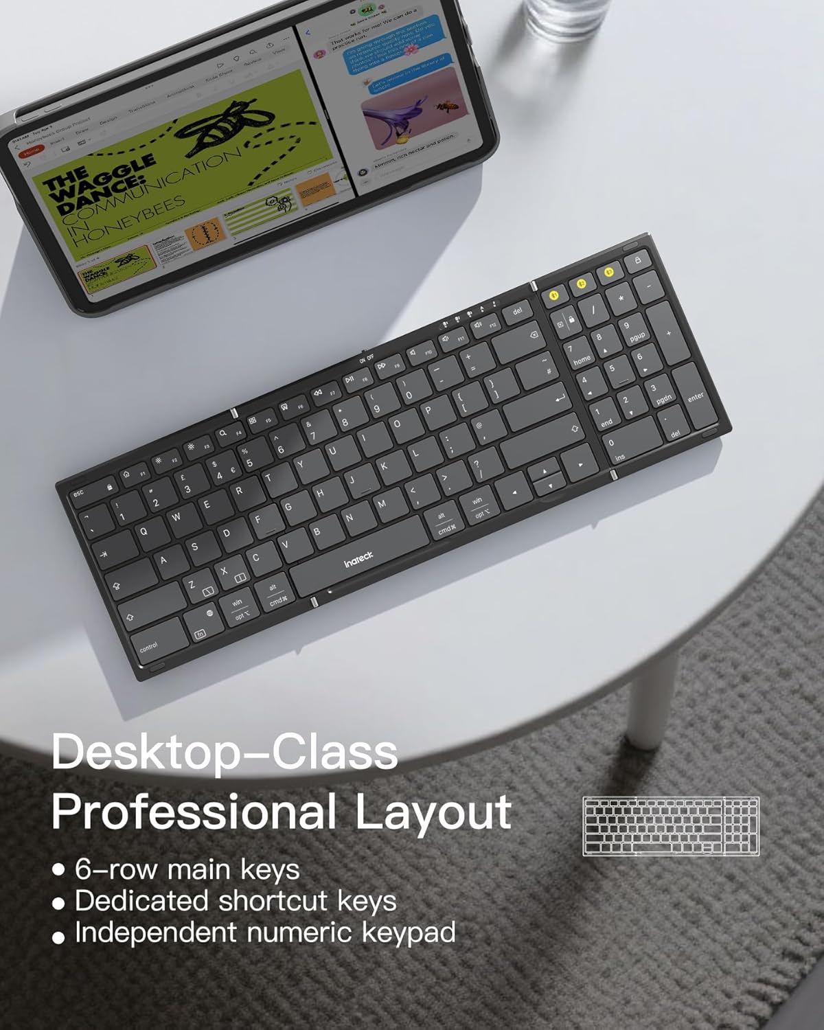 Thumbnail 4 de Inateck Nomad N0158 foldable keyboard