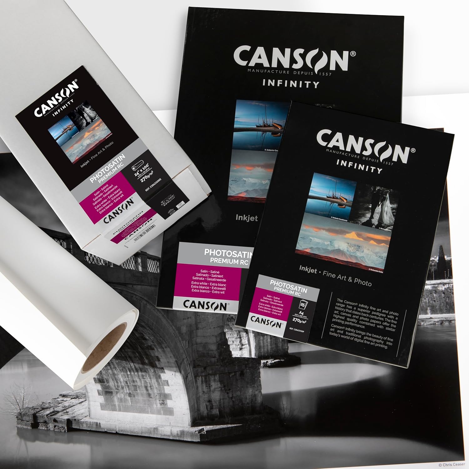 Thumbnail 2 de Canson Photosatin Premium RC A4 21x29,7 cm