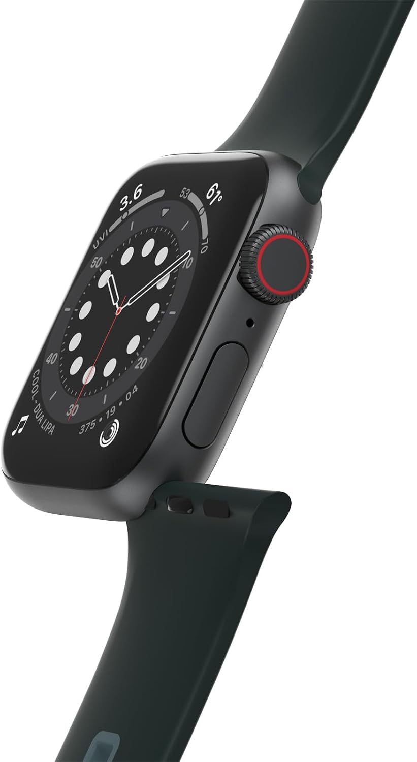 Thumbnail 1 de OtterBox All Day Watch Band for Apple Watch 40/41/42mm – Durable Soft-Touch Silicone in Green/Blue