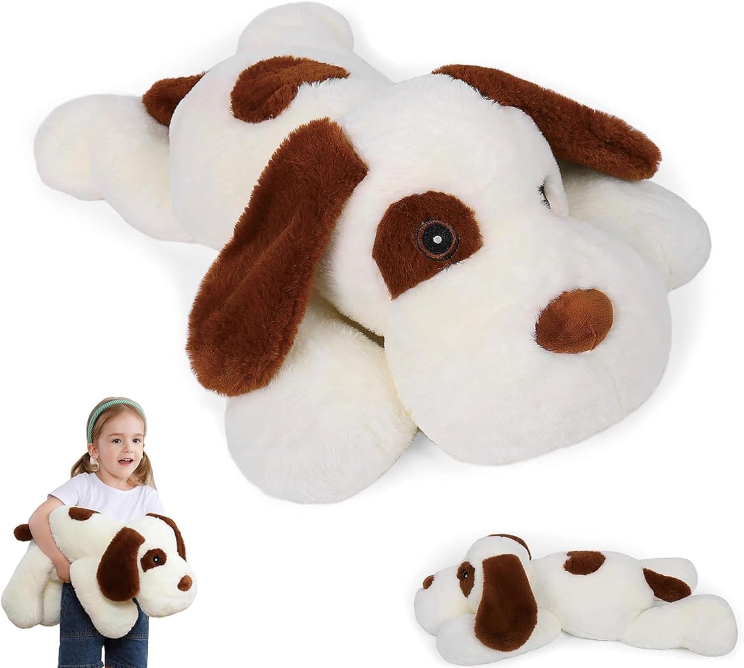 Thumbnail 6 de JellyMallow 24" 5 lbs Weighted Stuffed Panda Plush (Weighted Sensory Pillow)