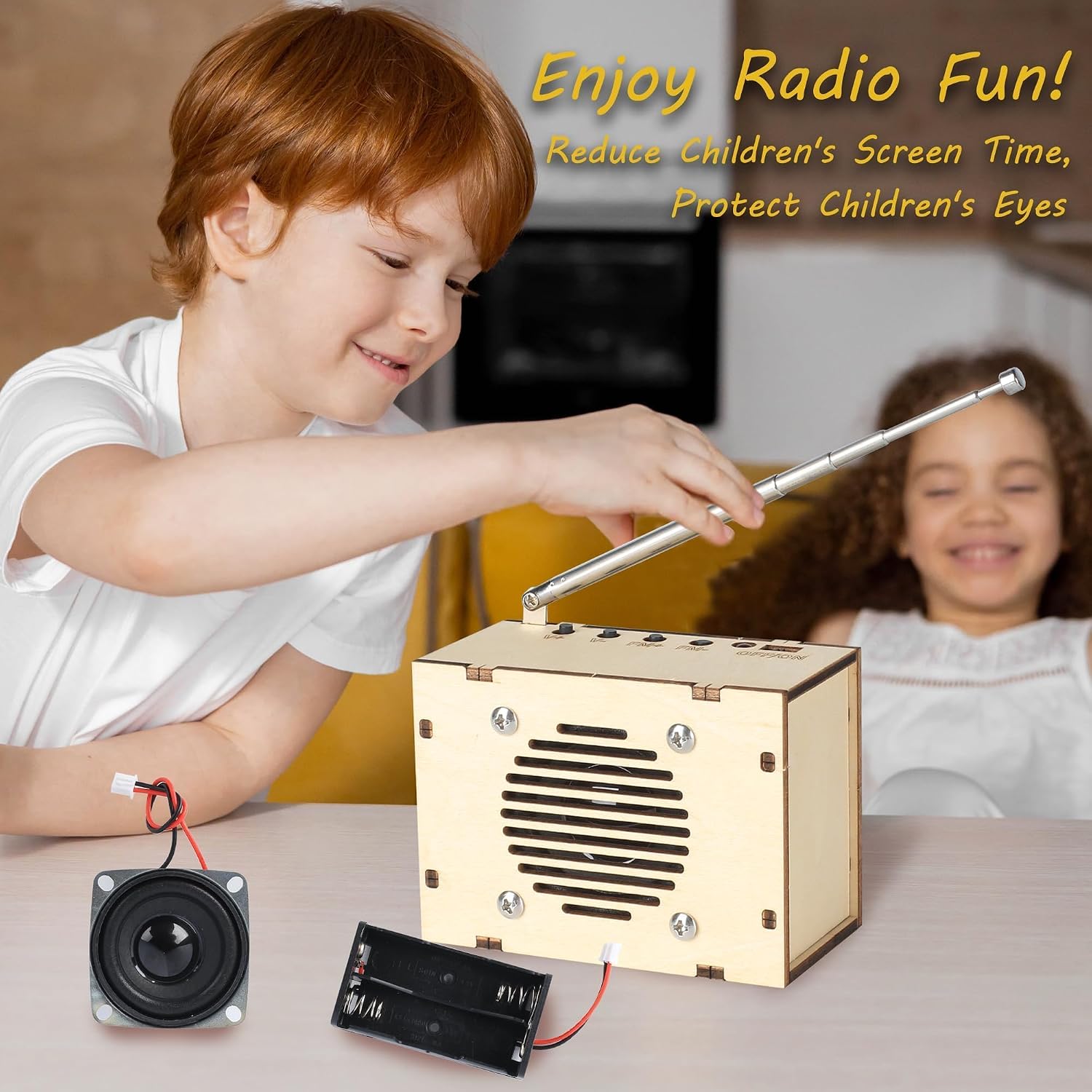 Detalle 2 de DIY FM Radio Kit 88–108 MHz